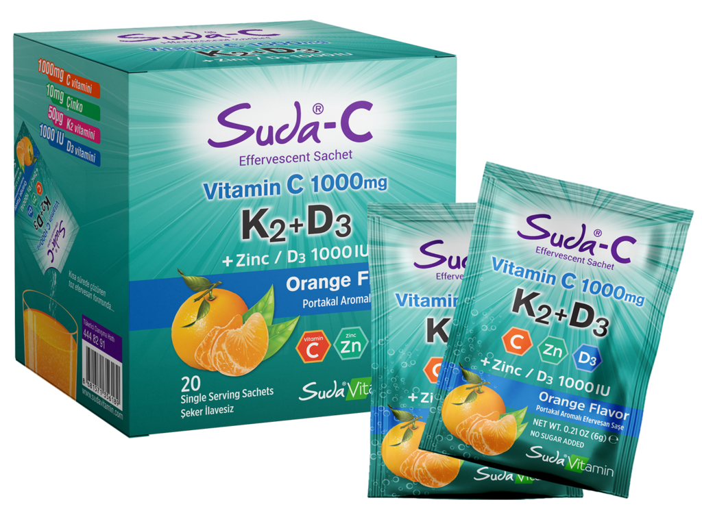 Suda-C Vitamin C K2+D3